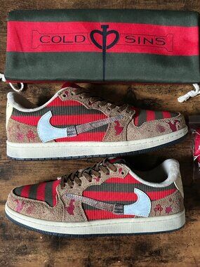 NEW IN BOX Cold Sins Nightmares Jason Voorhees Shoes - Sz 12 - RARE